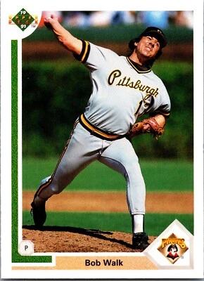 1991 Upper Deck - #689 Bob Walk - Image 1 of 2