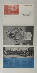 SCUOLA ACCADEMIA MILITARE DI MODENA-LOTTO 3 CARTOLINE-C55-197 - Picture 1 of 1