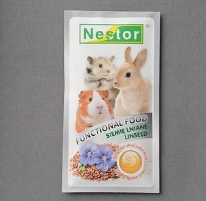 100g Rodent Small Animal Treats Linseed Hamster Mouse Rabbit Guinea Pig Rat Food - Picture 1 of 8