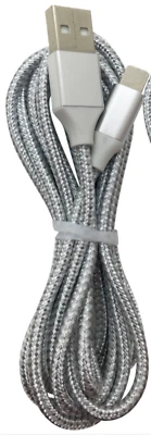 Bulk Lot Braided USB Cable For iPhone 14/13/12/11/XS/XR/8/7/6/5 Fast Charge Cord - Image 1 of 4