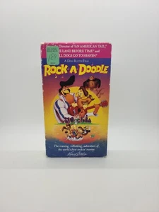 Rock-A-Doodle (VHS, 1999) Vintage - Picture 1 of 5