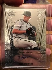 2011 Leaf Metal Draft Tyler Anderson #AU-TA1 Auto
