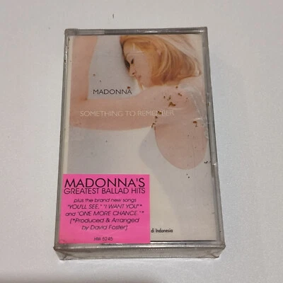 madonna – Something to Remember 1995 original indonesia tapes BRAND NEW SEALED - Image 1 of 4