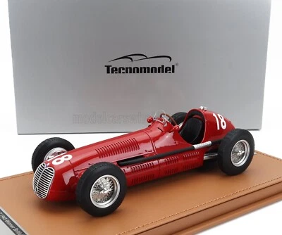 Tecnomodel MASERATI F1 4CLT WINNER BRITISH GP 1948 VILLORESI  #18 LE60 1/18 New! - Image 1 of 3