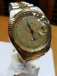 West End 5027.20.2315R Oyster Automatic Acrylic Crystal Swiss Unisex Rare Watch - Picture 1 of 6