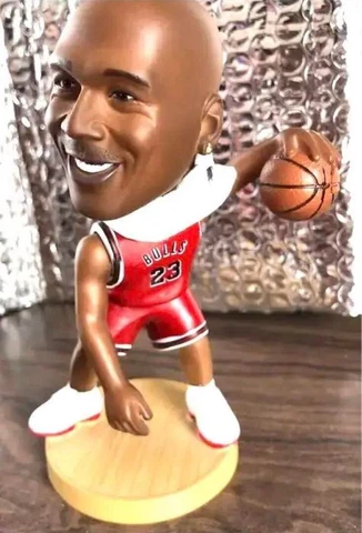 Michael Jordan Bobblehead Figure Doll Basketball Collection Chicago Bulls 6491AK Cover