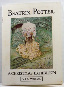 Beatrix Potter A Christmas Exhibition 1973 PB Victoria & Albert Museum rare - Picture 1 of 10