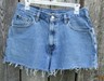 Vintage 29W Levis Cut Off Jean High Waisted Shorts Mom Faded Beach Skate Retro