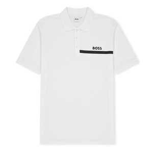 Boss Kids Ss Logo Polo Shirt Top Short Sleeve - Picture 1 of 7