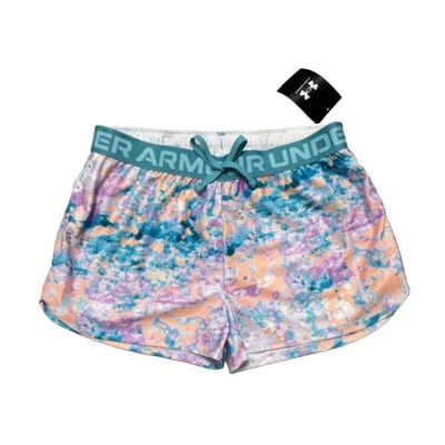 UNDER ARMOUR Girl's Play Up Printed Loose Short - Size YXL (MSRP $22) - Image 1 of 4