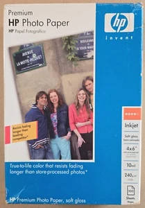 Premium HP Fotopapier Softgloss 100 Blatt 4x6 Q6563A - NEU - Bild 1 von 2