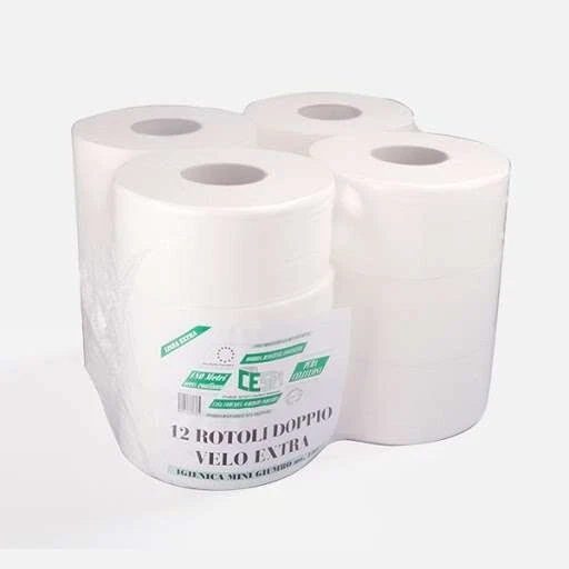 CARTA IGIENICA CESA MINI JUMBO GOFFRATA MT 160 CONF X 12 ROTOLI - Immagine 1 di 1