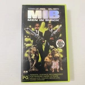 MIB Men In Black VHS Video Tape 1997 Tommy Lee Jones Will Smith Steven Spielberg - Picture 1 of 8