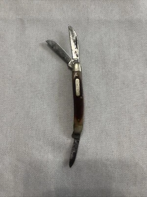 Old Timer Pocket Knife- Three Stainless Blades - Image 1 of 2