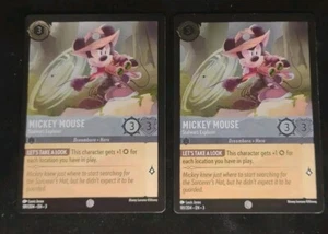 Disney Lorcana Mickey Mouse - Stalwart Explorer (181/228) Into the Inklands FOIL - Picture 1 of 3