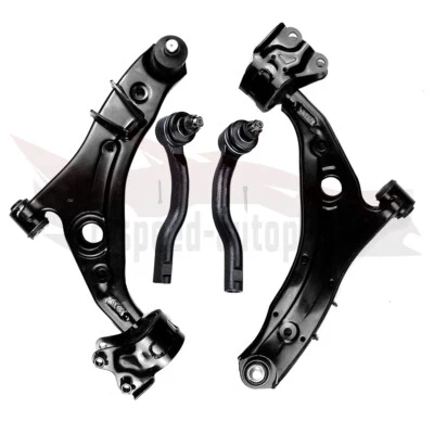 Kit de haste de amarração braço de controle inferior dianteiro 4 peças para 2007 2008 2009 2010-2013 Mazda CX-9 - Imagem 1 de 4