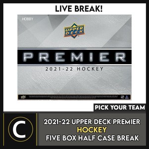 2021-22 UPPER DECK PREMIER HOCKEY 5 BOX BREAK #H3026 -Edmonton Oilers
