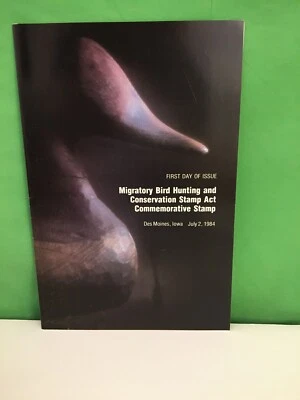 Migratory Bird Hunting, Conservation stamp, First Day of Issue Ceremony Program, - Image 1 of 4