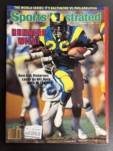 Sports Illustrated 17 de octubre de 1983 Eric Dickerson St. Louis Rams Rush Leader - Imagen 1 de 2
