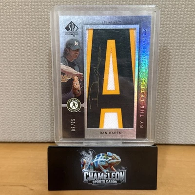 Auténtico SP por carta 2007 firma Dan Haren/25 A’s Foto 1 de 2