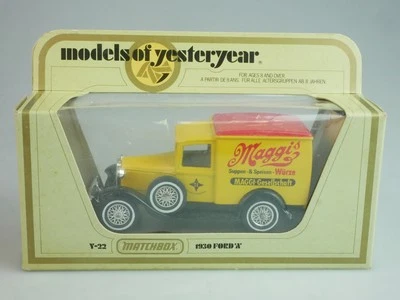 Y-22-1 1930 Ford A Lkw Maggi - 40686 Matchbox MoY Yesteryear - Bild 1 von 4