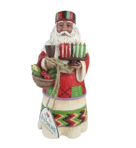 Jim Shore African Santa Figurine Offerings of Love 4046766 Around The World - Picture 1 of 7