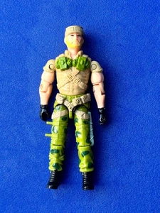 Hasbro G.I. 1989 vintage Figura de acción Joe Rock & Roll para niños verde y beige - Imagen 1 de 5