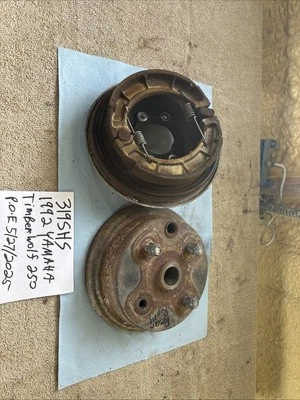 Yamaha Timberwolf 250 1992 rueda trasera derecha freno tambor carcasa montaje 319 Foto 1 de 4