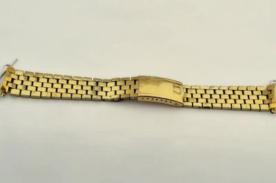 Relojes de Pulsera Omega Hombre Vintage Chapados en Oro Pulsera Nº 12 ref. 1040 terminales 518 Foto 1 de 4