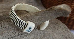 Nantucket Korb Stil Armreif Armband ~ Neu ~ Handwerk handgefertigt ~ - Bild 1 von 11