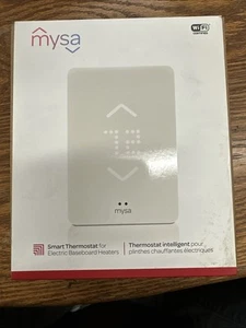NEW MYSA SMART THERMOSTAT FOR ELECTRIC BASEBOARD HEATERS MYSA BB V2-0 (27F) - Picture 1 of 5