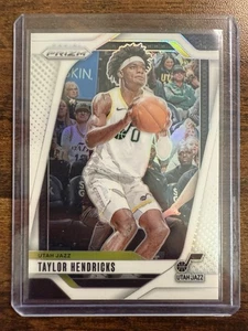 2024-25 Prizm White Taylor Hendricks /175 Jazz - Picture 1 of 2