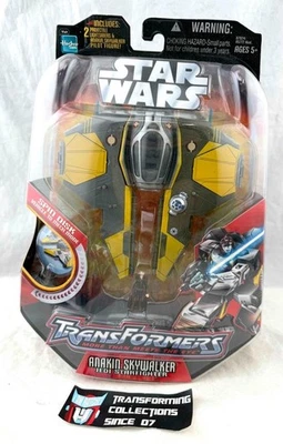 Transformers Star Wars Crossover Anakin Skywalker Jedi Starfighter MOSC - Image 1 of 2