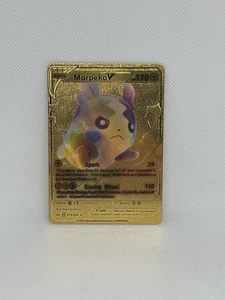 Morpeko V Spark Gold Foil Card - Picture 1 of 2