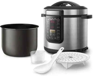 Philips All in One Multi Cooker/Pressure Cooker/Slow Cooker with 20 Pre-Set Cook - Picture 1 of 9