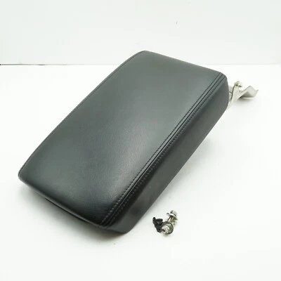 2009-2012 Acura TSX OEM Black Leather Console Armrest Lid Cover With Hinge 4410 - Изображение 1 из 4