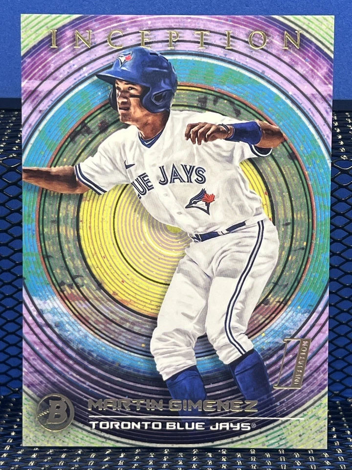 2022 Bowman Inception MARTIN GIMENEZ Toronto Blue Jays Initiation Base 11 - Image 1 of 2