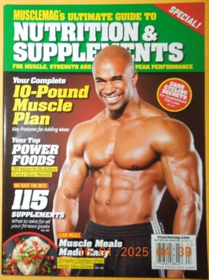 NUTRITION & SUPPLEMENTS musclemag REGGIE MCKEE erin stern JOHNNIE JACKSON ray ar - Image 1 of 4