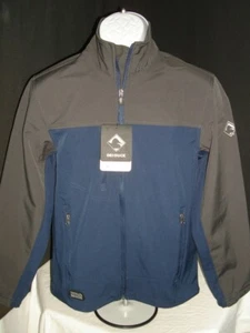 NWT Dri Duck #5350 Tech Dark Blue Motion Softshell Full Zip Jacket Men's Sz. S - Picture 1 of 10