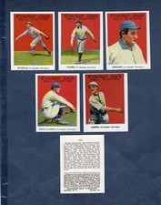 PITTSBURGH PIRATES 1915 Cracker Jack E145-2 REPRINT Team Set ~ ALL 6 cards