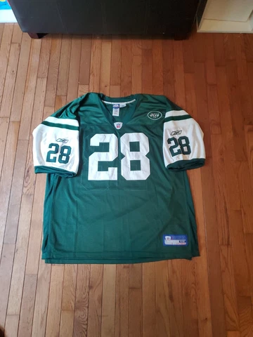 CURTIS MARTIN New York JETS NFL REEBOK Replica Football Jersey Size 56 Cover