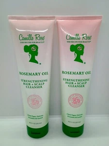 Lote de 2 Camille Rose: aceite de romero fortalece el cabello + limpiador de cuero cabelludo 8,5 oz - Imagen 1 de 3