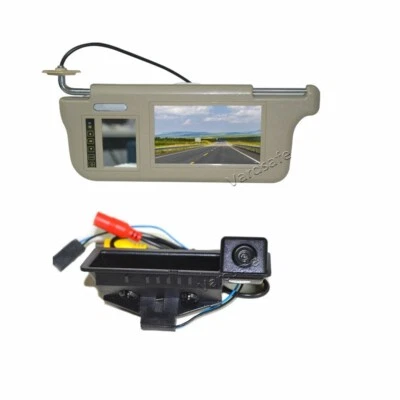Rear View Monitor Backup Reverse Camera Kit for BMW E82 E88 E84 E90 E91 E92 E93 - Image 1 of 4