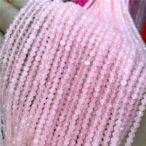 Natural Stone Faceted Section Beads For Jewelry Makings Semi-Precious Stones New