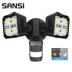 SANSI 36W 3600LM LED Motion Sensor Outdoor Security Light Dusk to Dawn 5000K ETL - Picture 1 of 12