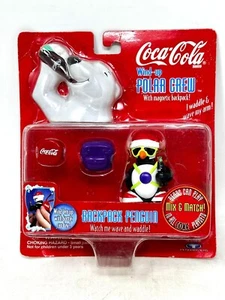 Coca Cola Wind-Up Polar Crew Rucksack Pinguin mit Magnetrucksack Wave & Waddle - Bild 1 von 2