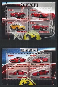 Mini Sheet Set 2013 Ferrari Cars Race Old Timer - Picture 1 of 1