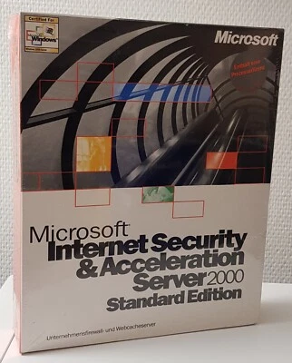 Microsoft Internet Security  & Acceleration Server 2000 Standard  - Deutsch - Bild 1 von 2