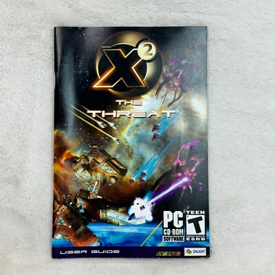 X2 - The Threat (PC 2003) User Guide Manual Booklet only - No Game/Disk - Image 1 of 3