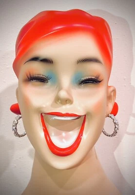 Nadri “Rockstar” Hoop Earrings, Cubic Zirconia, Inside Out, Rhodium Plated. - Image 1 of 4